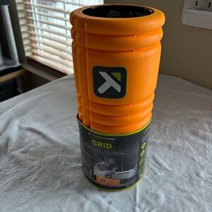 Grid Trigger Point Foam Roller Orange NWT